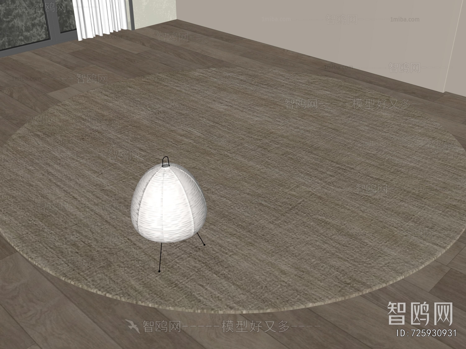 Modern Circular Carpet