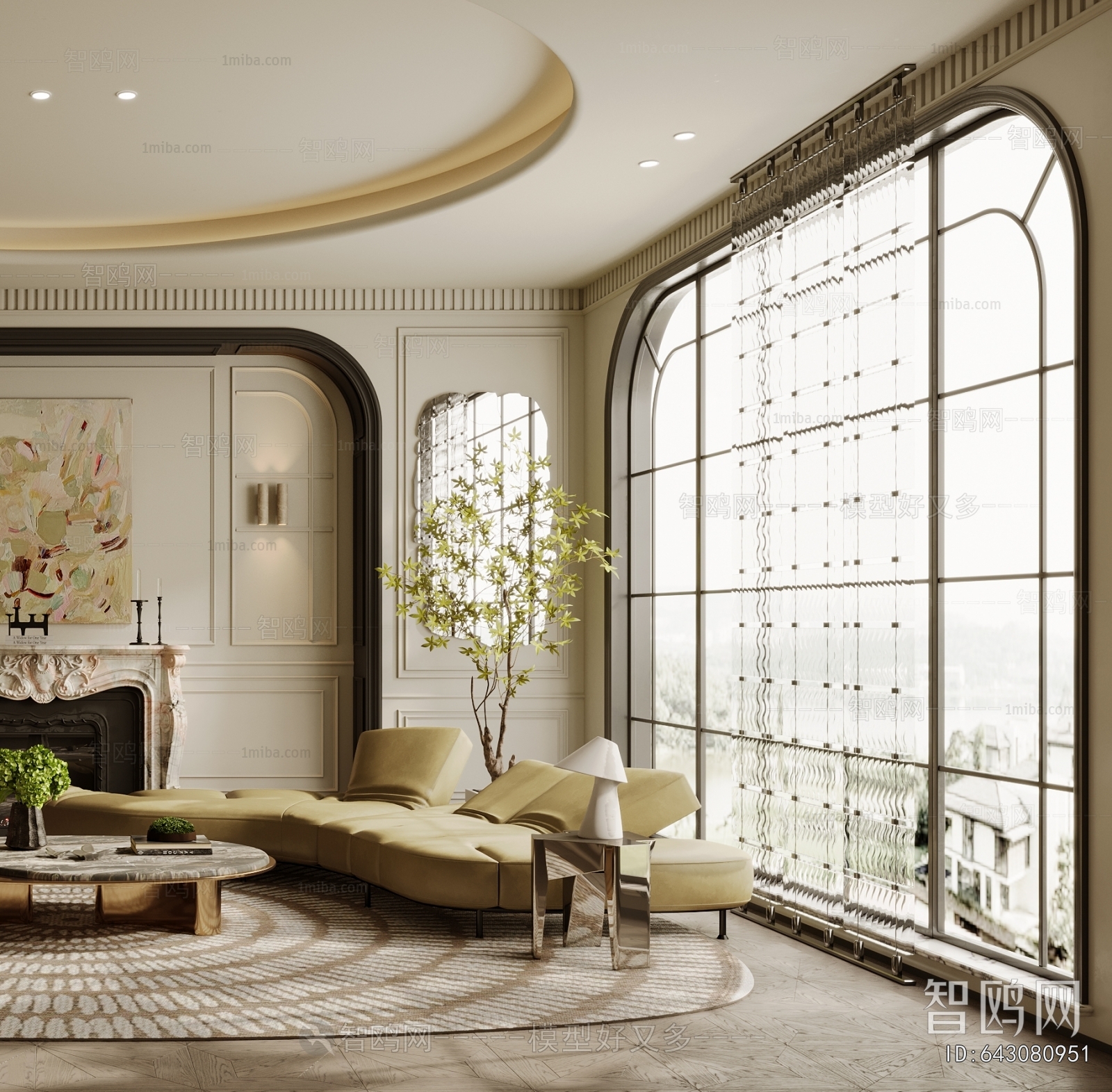 French Style A Living Room