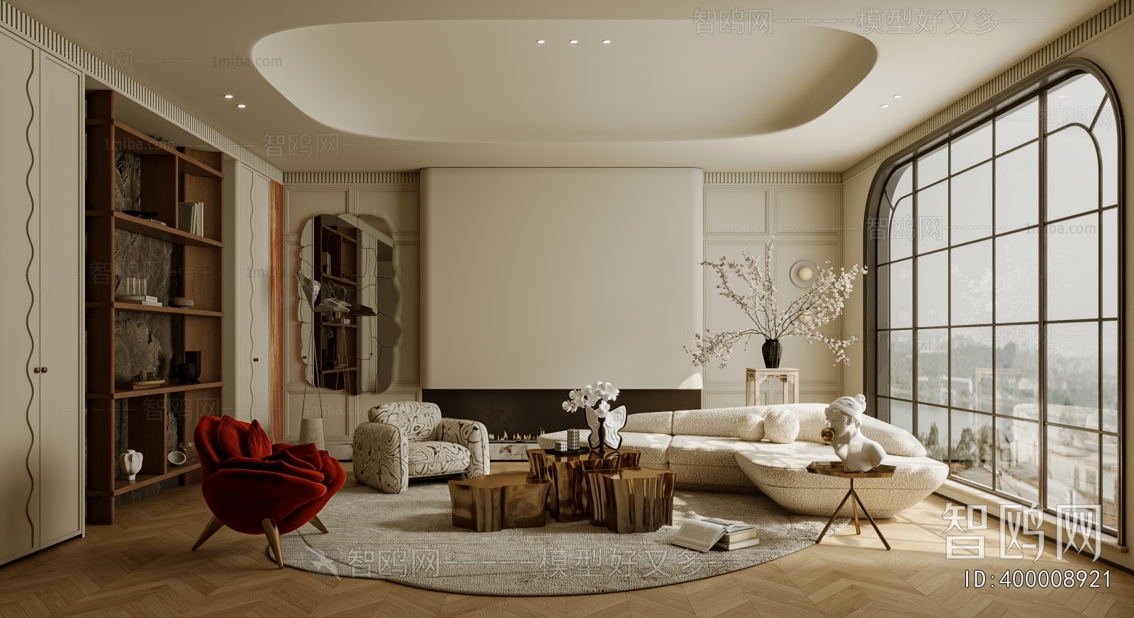 French Style A Living Room