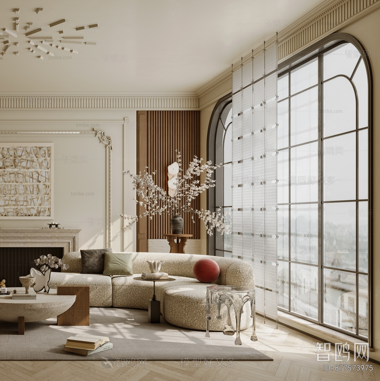 French Style A Living Room