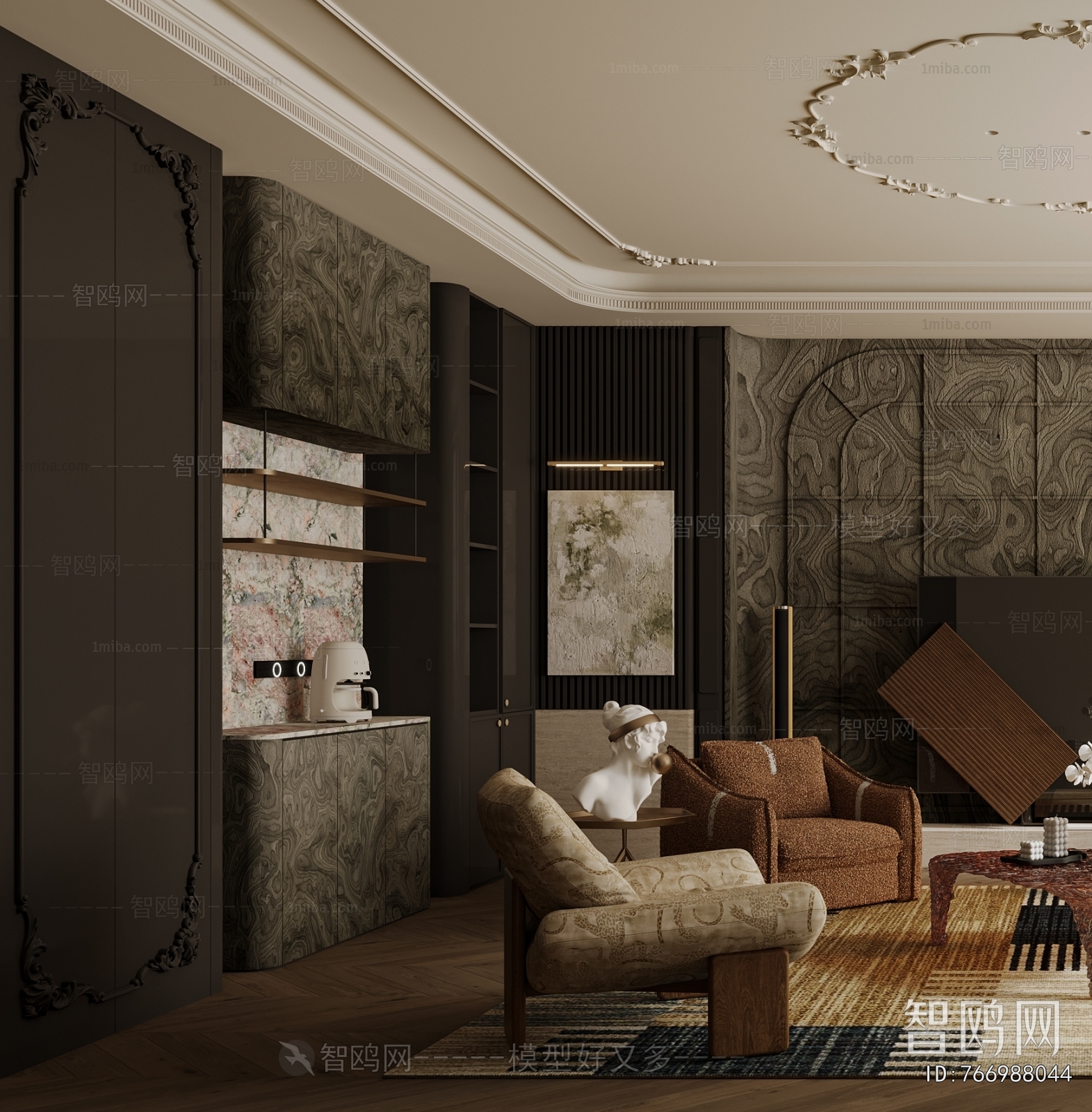 French Style A Living Room