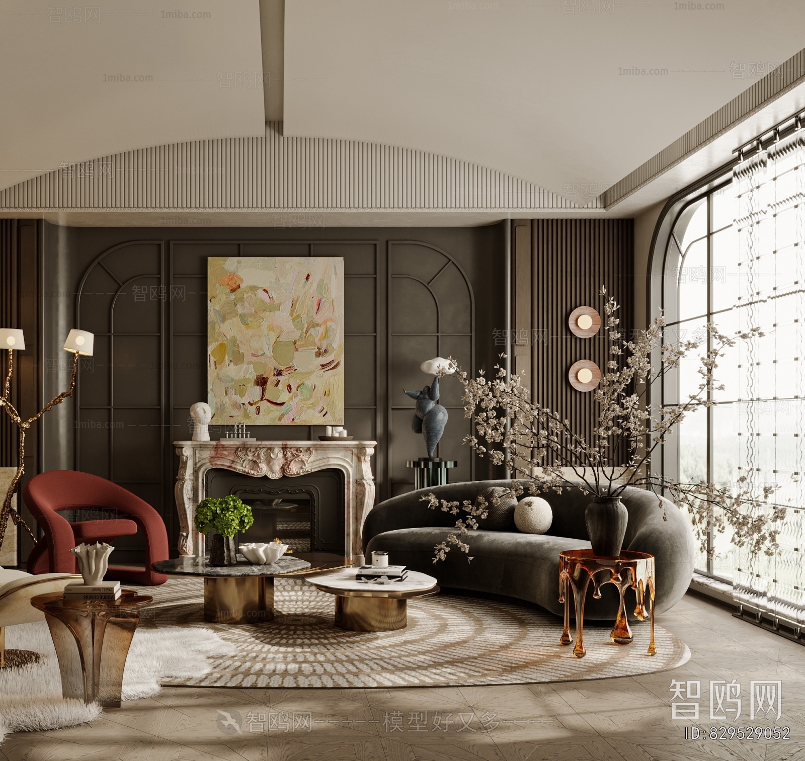 French Style A Living Room