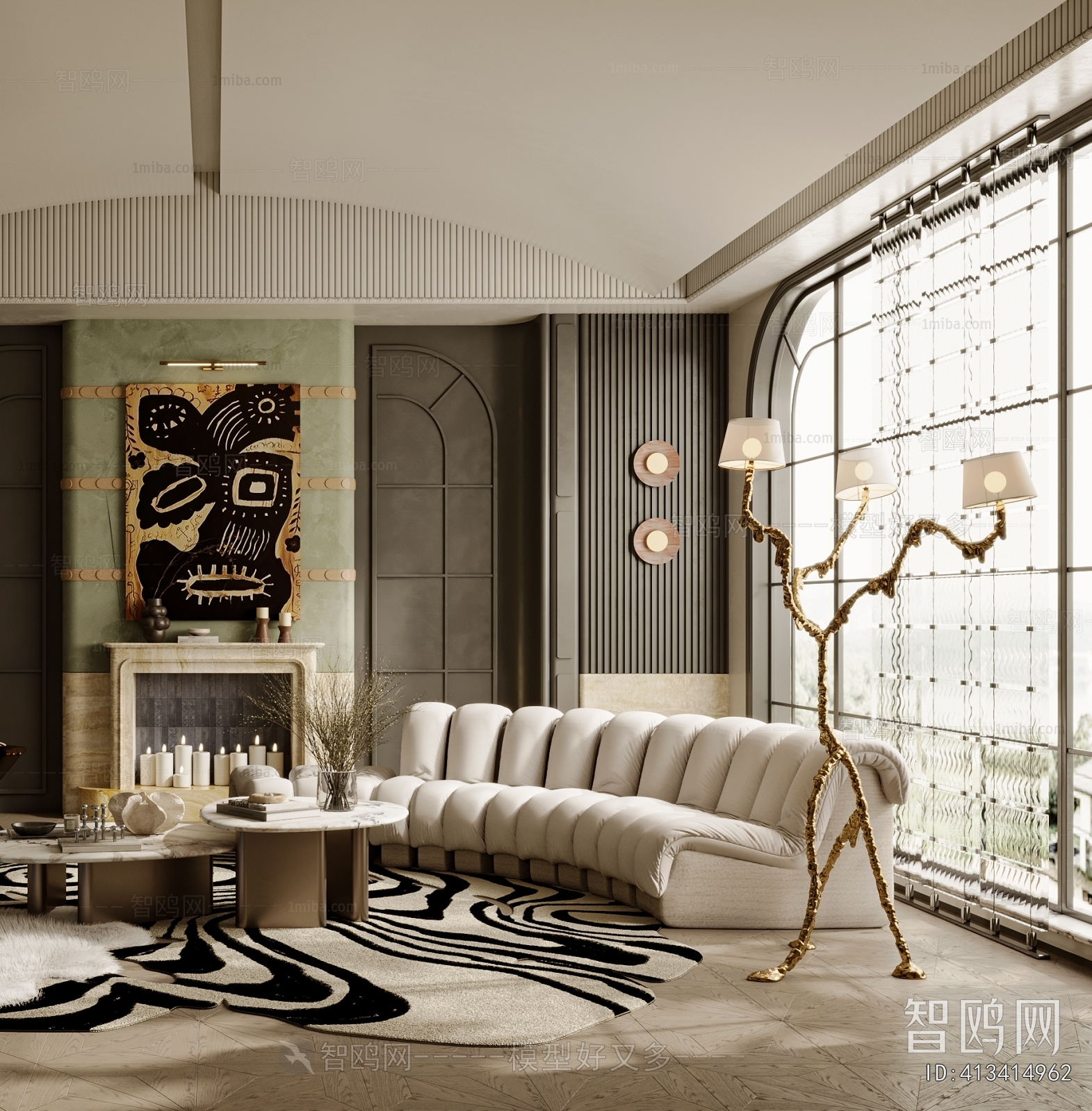 French Style A Living Room