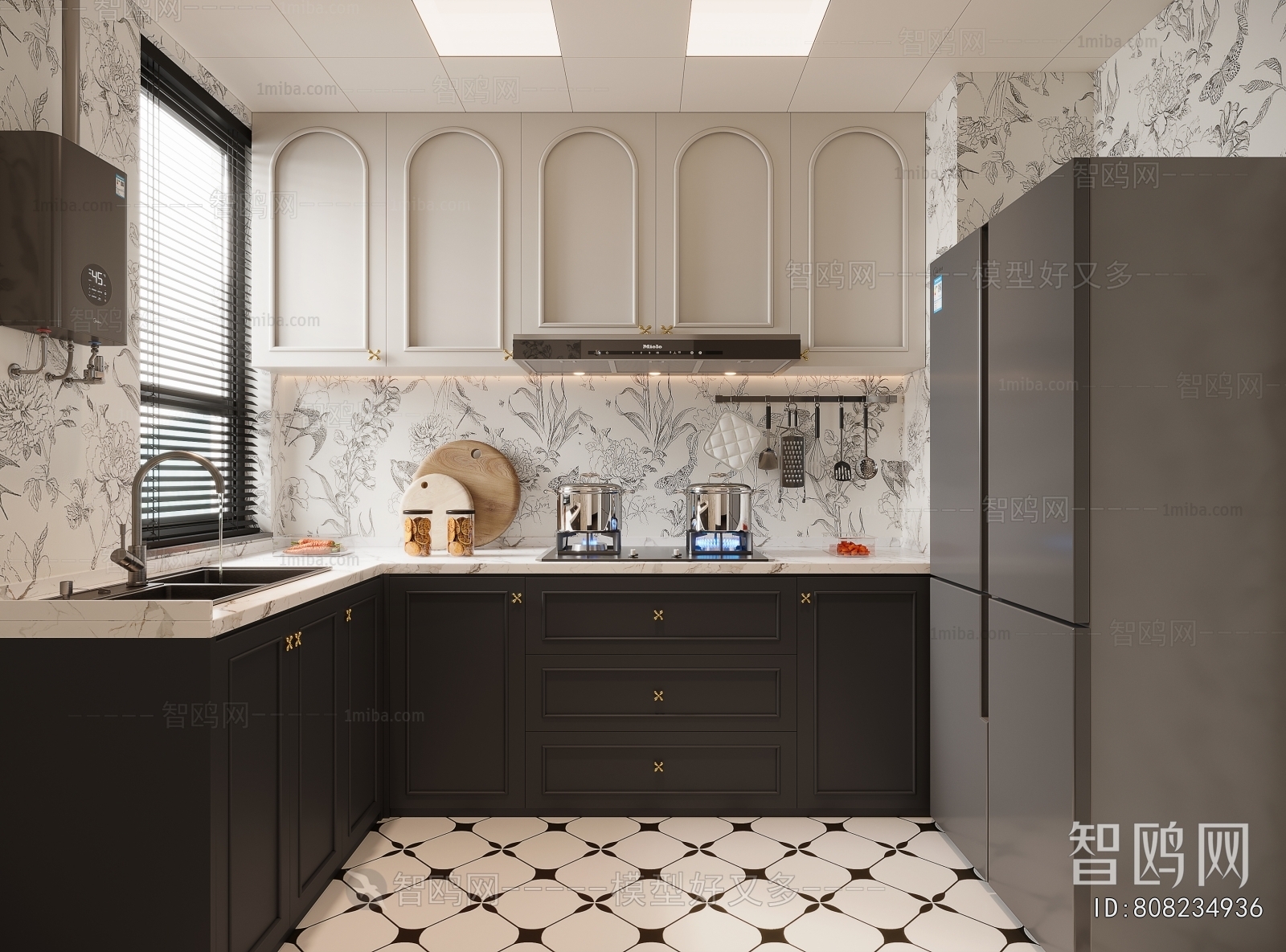 French Style The Kitchen