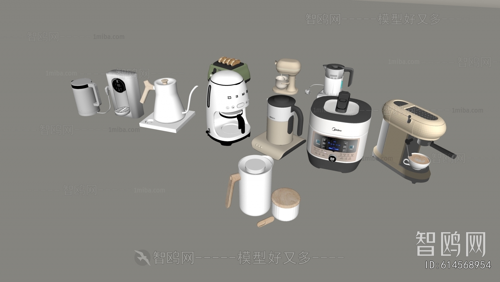 Modern Electric Kitchen Appliances