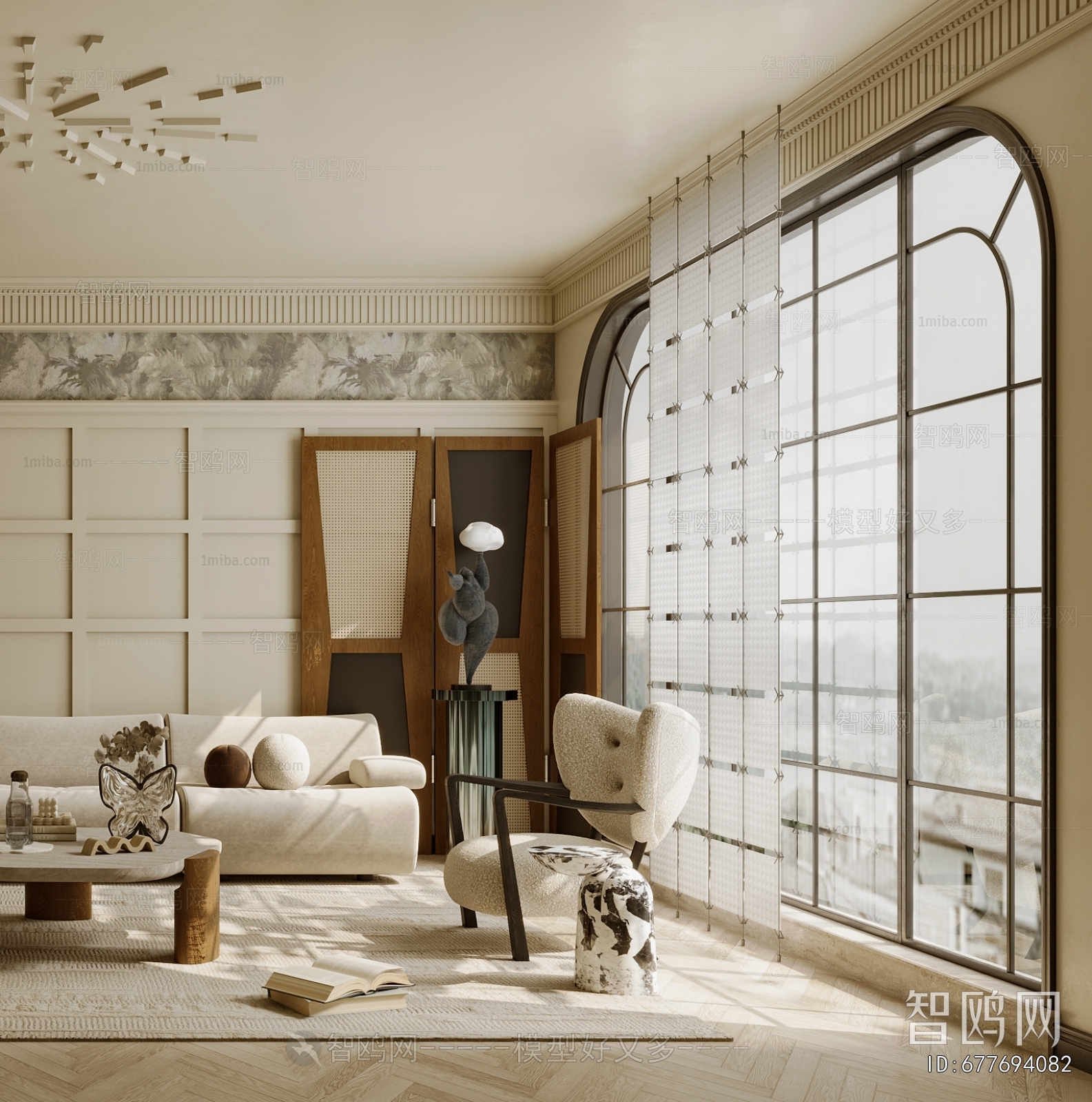 French Style A Living Room