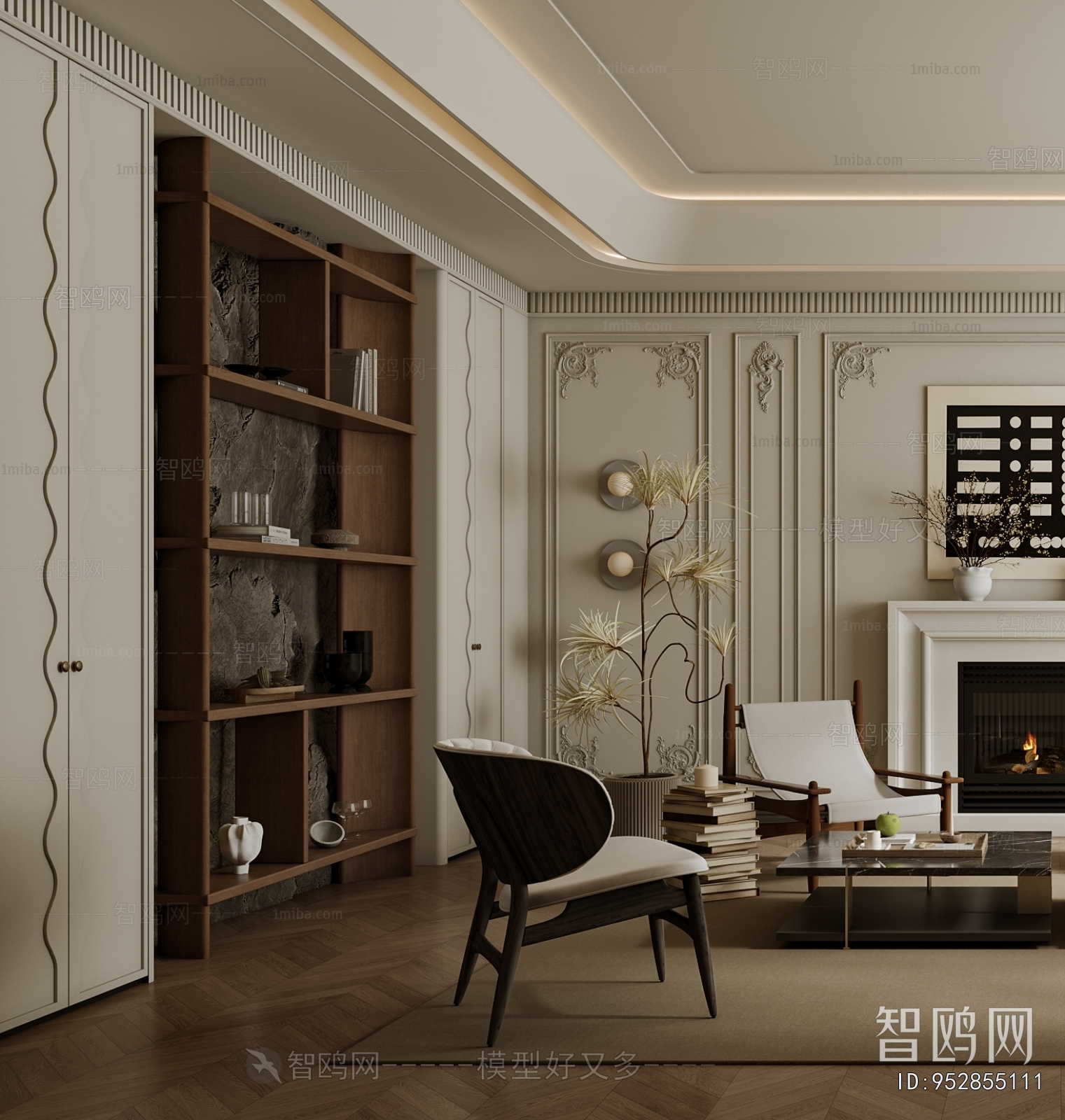 French Style A Living Room