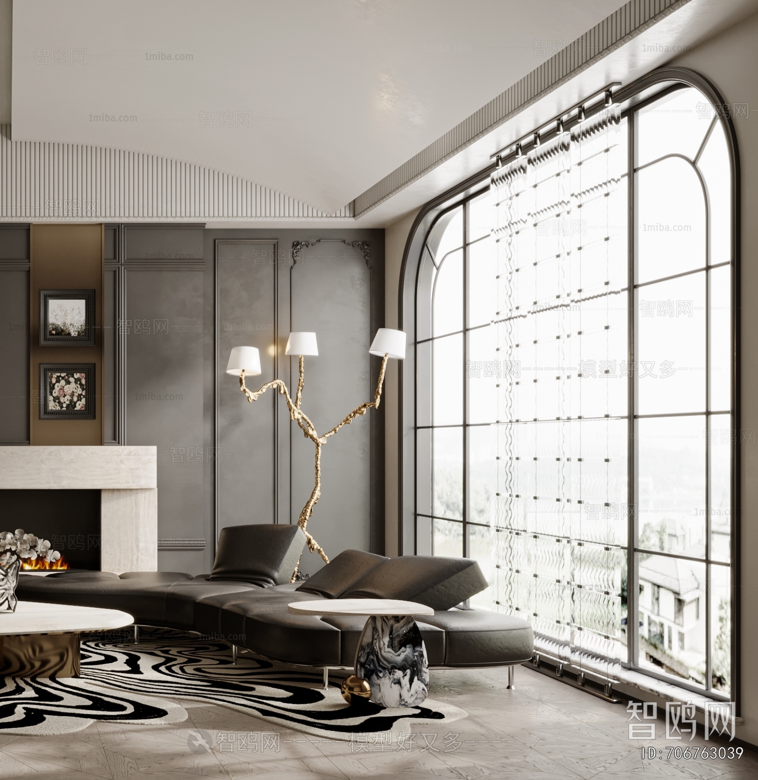 French Style A Living Room