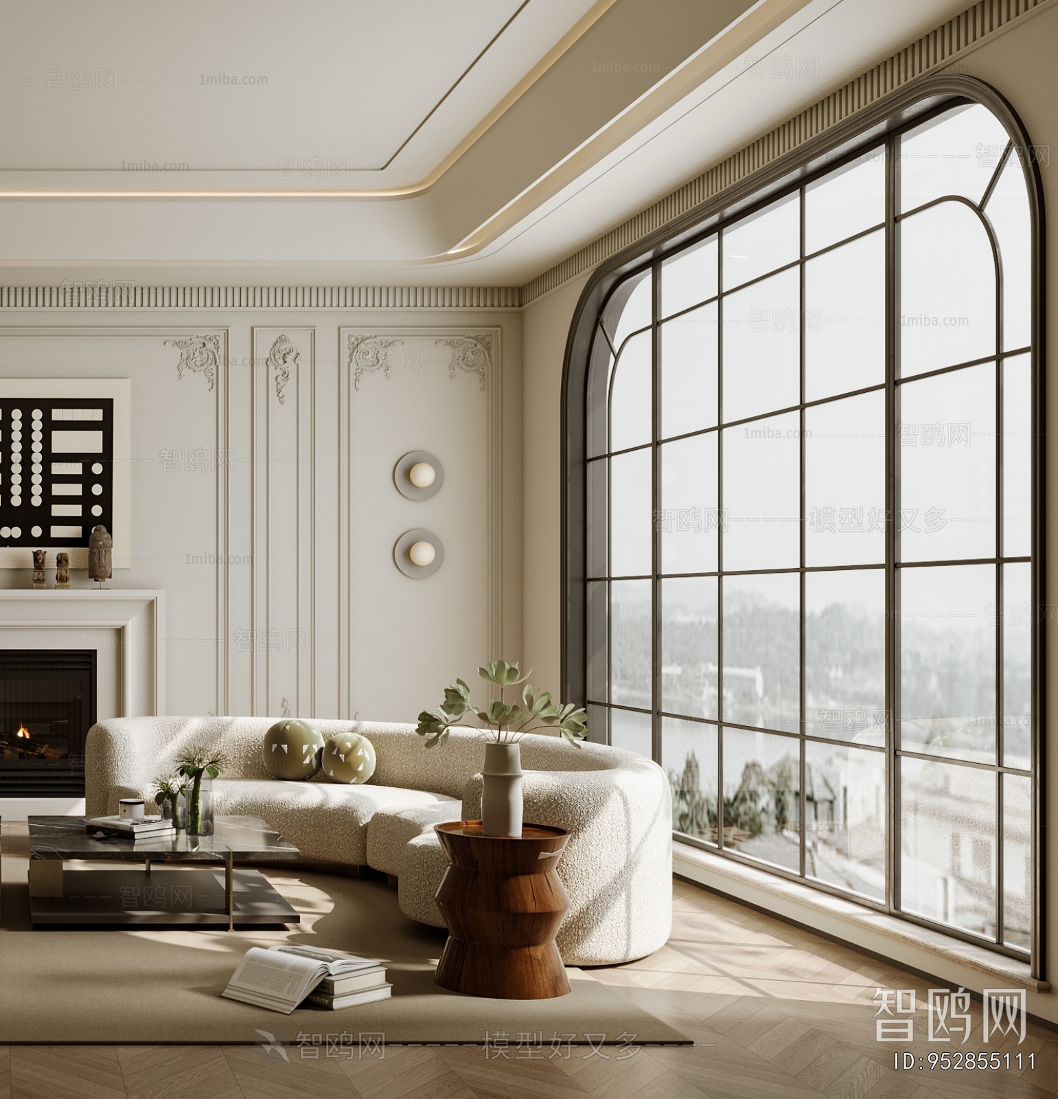 French Style A Living Room