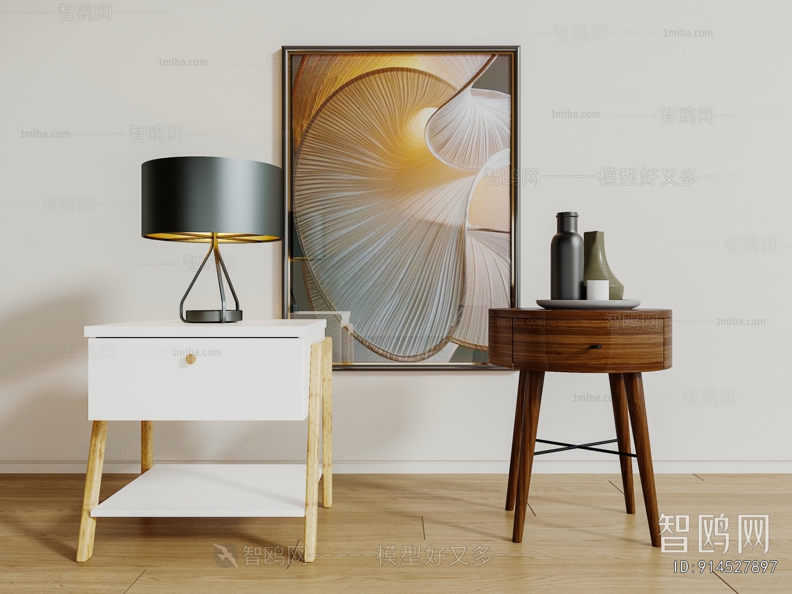 Modern Bedside Cupboard