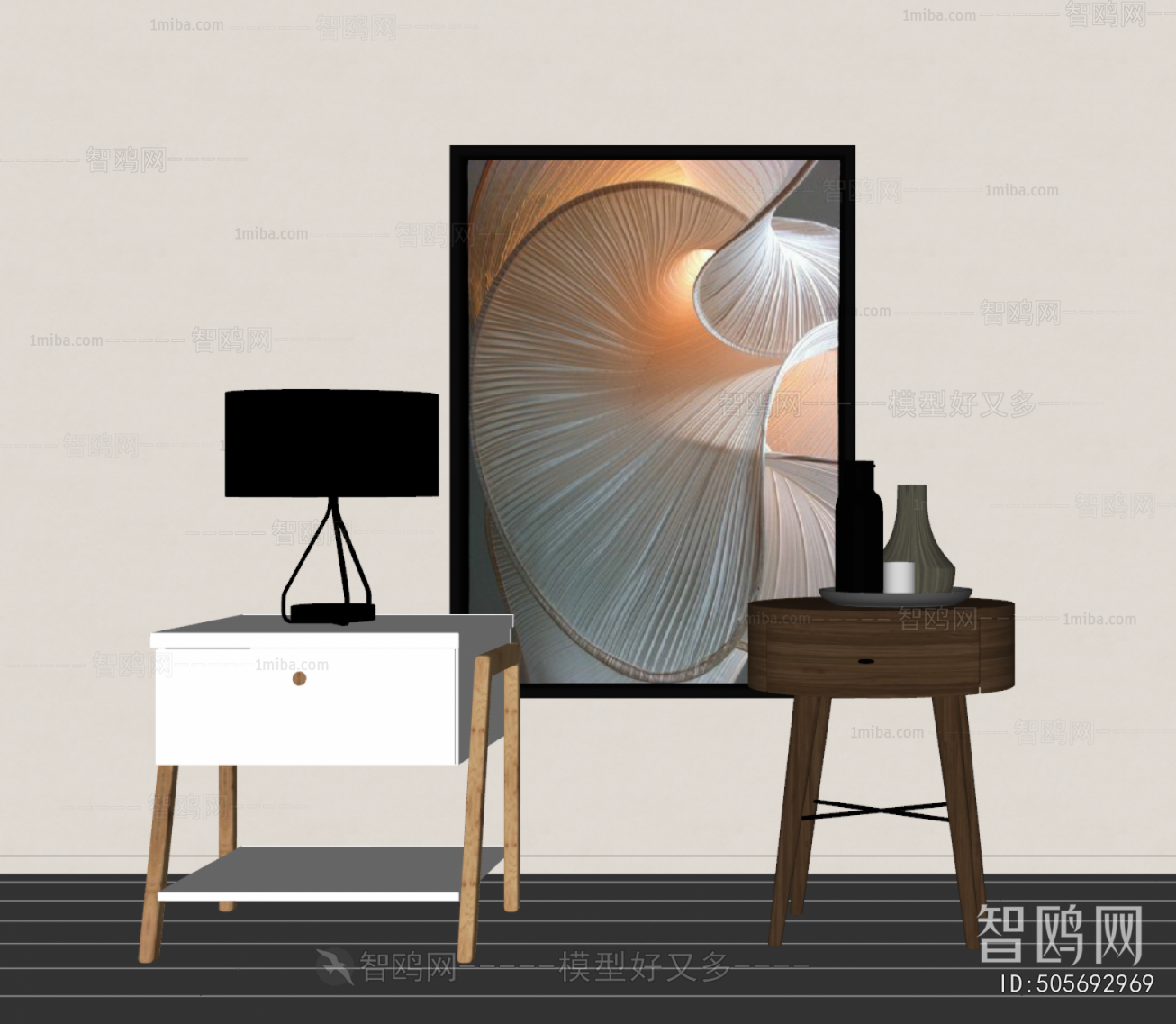 Modern Bedside Cupboard