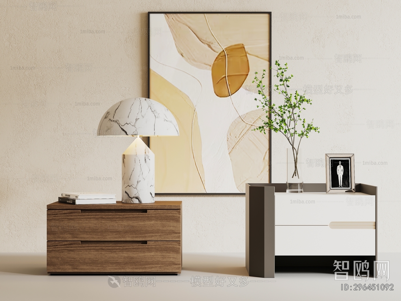 Modern Bedside Cupboard