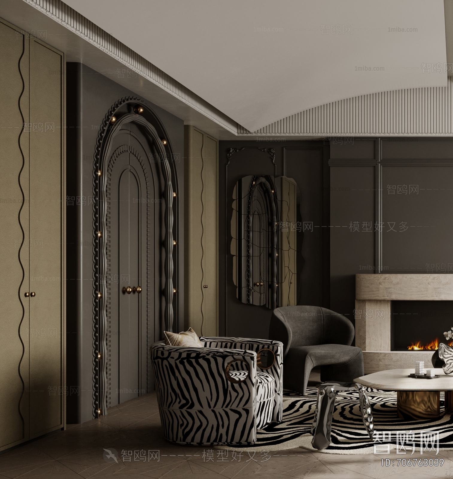 French Style A Living Room