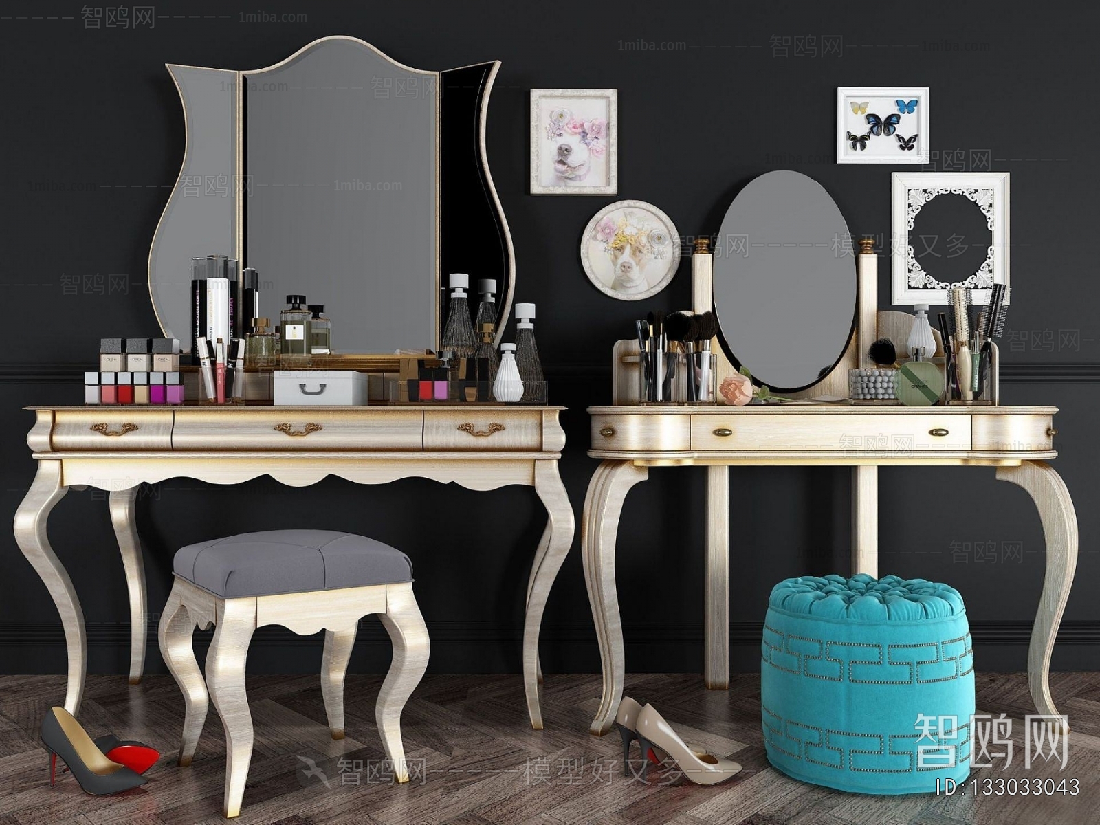 Simple European Style Dresser