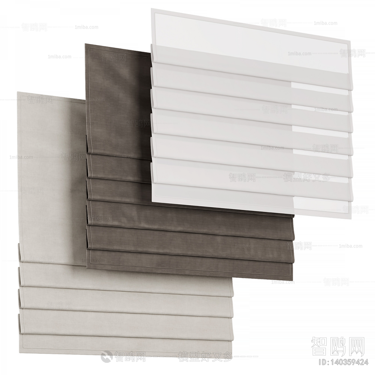 Modern Roman Curtain