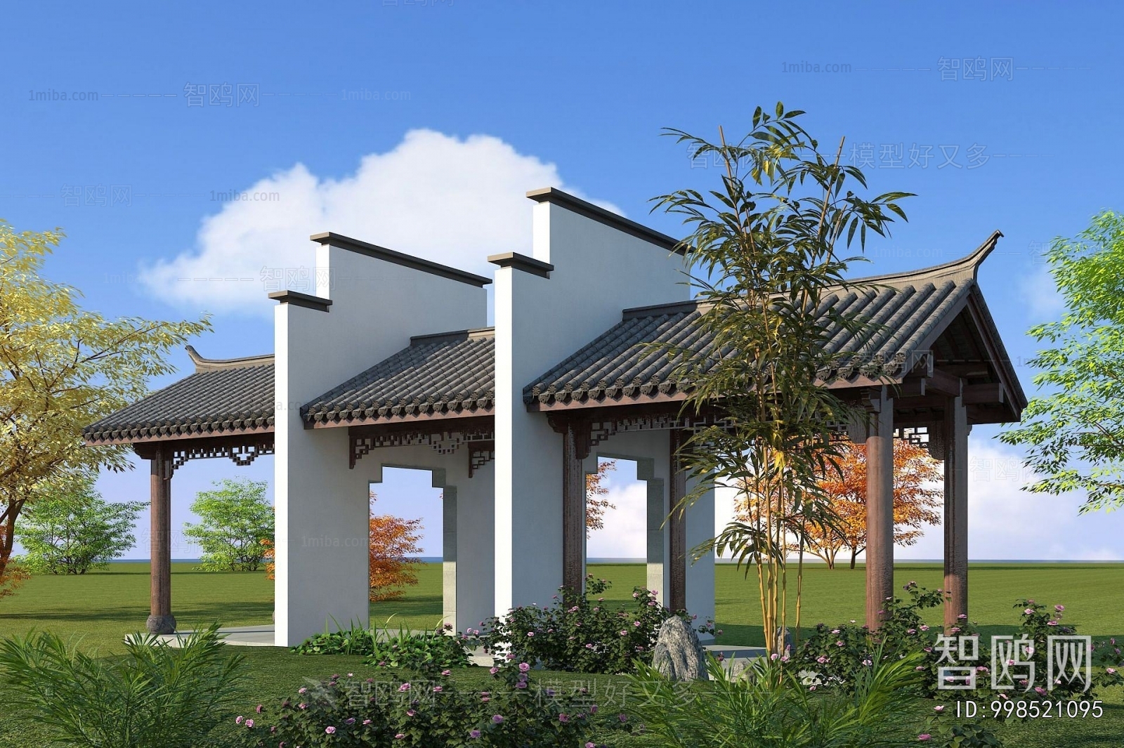 Chinese Style Gallery Frame