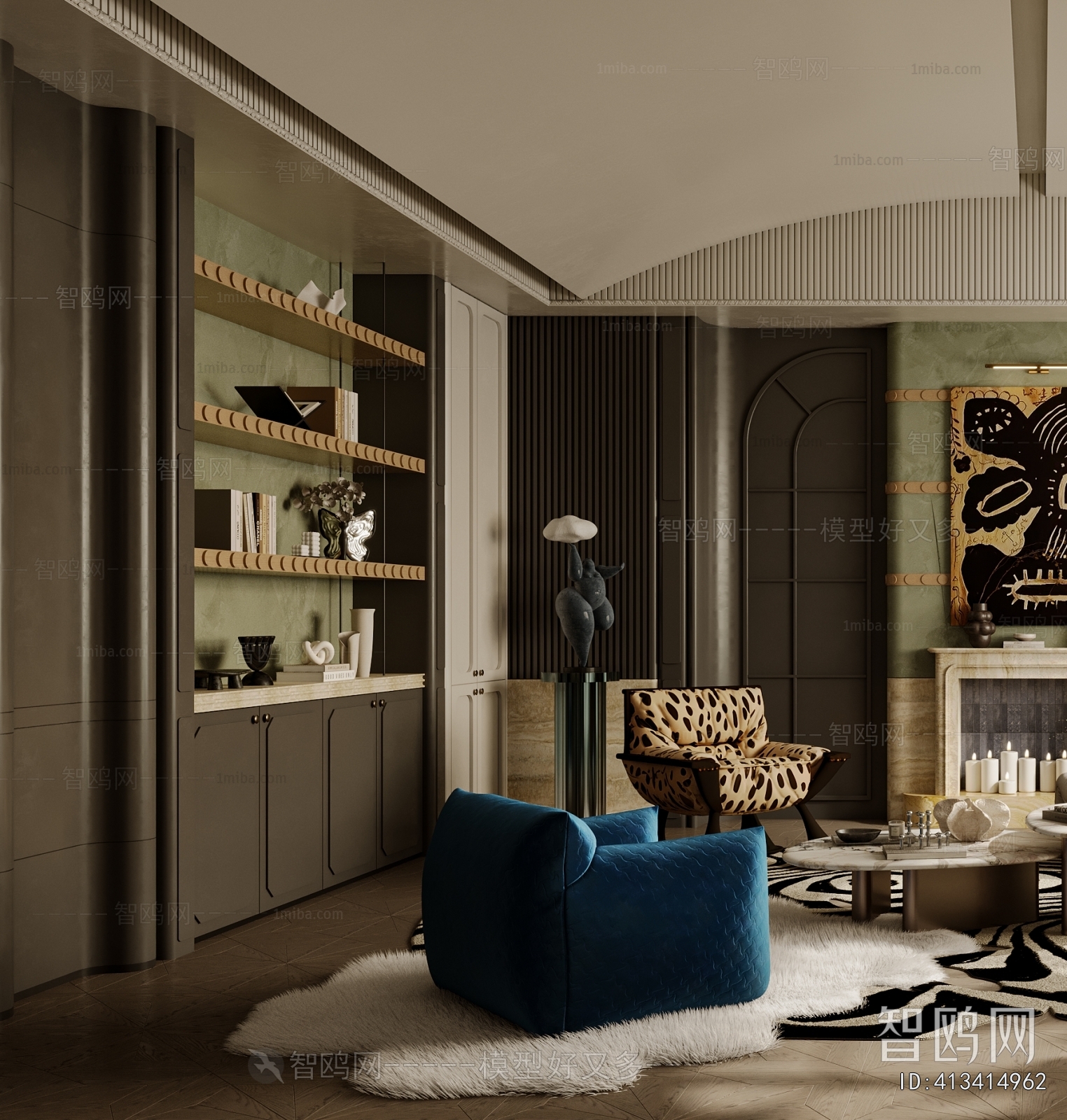 French Style A Living Room