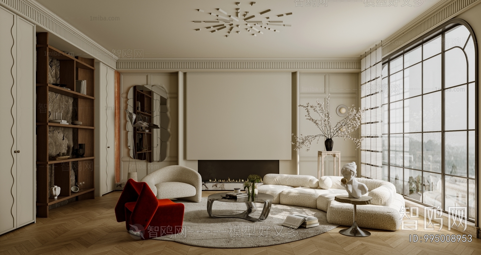 French Style A Living Room