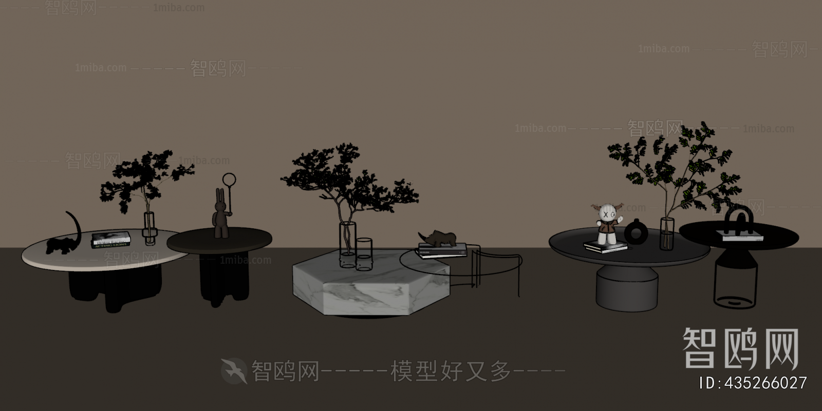 现代茶几组合