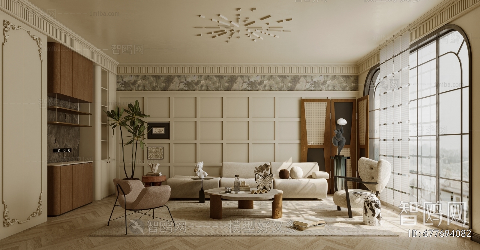 French Style A Living Room