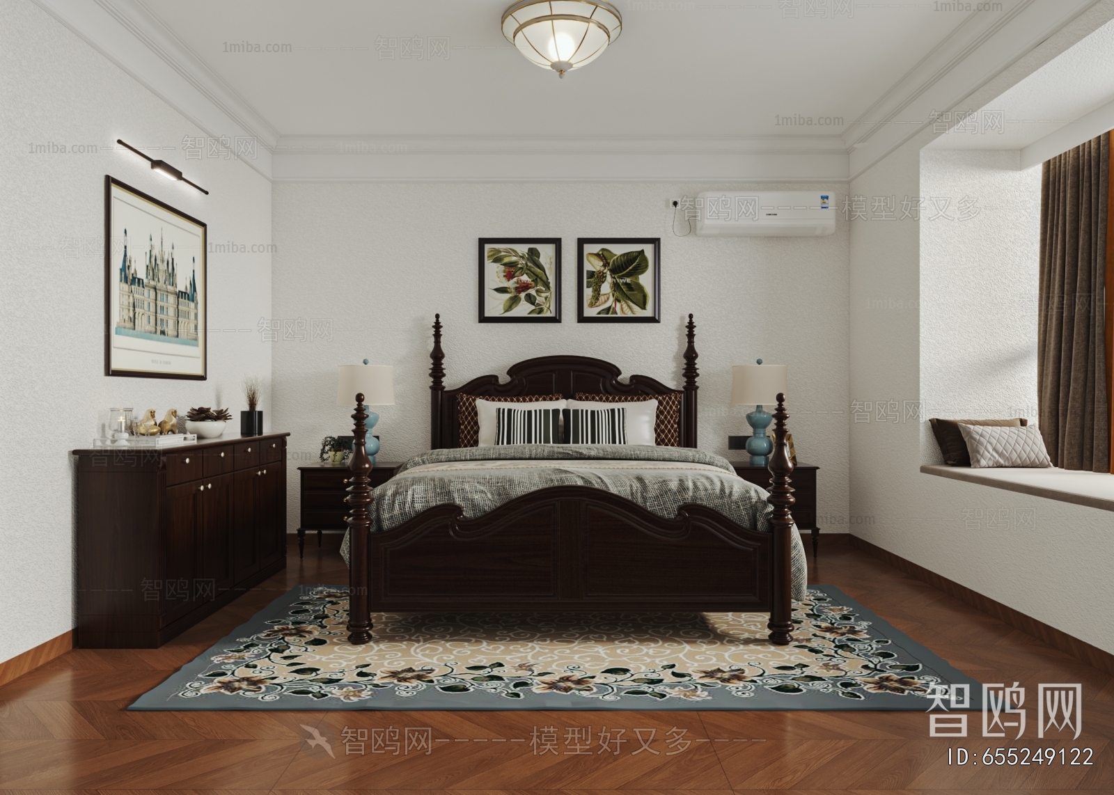 American Style Bedroom