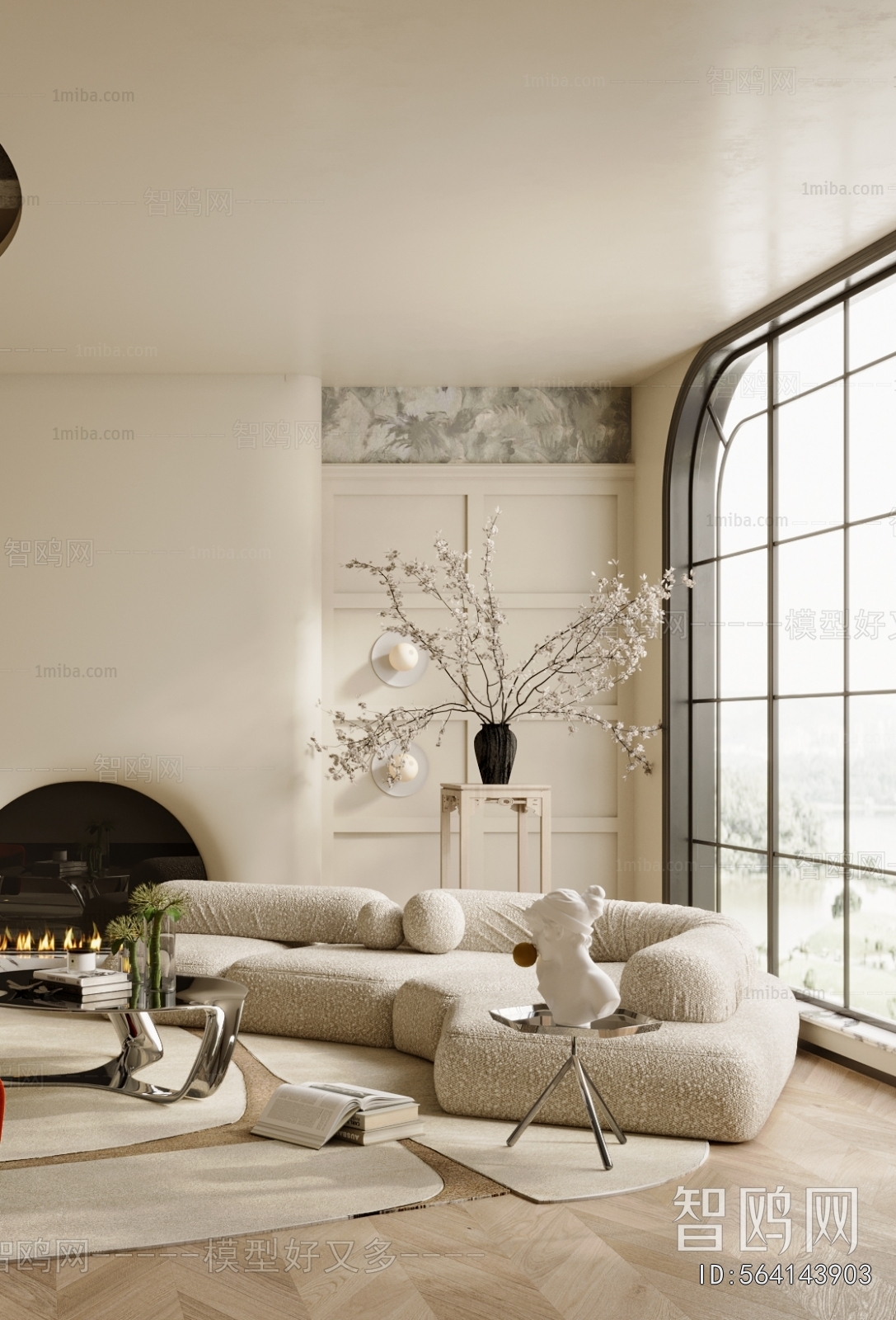 French Style A Living Room