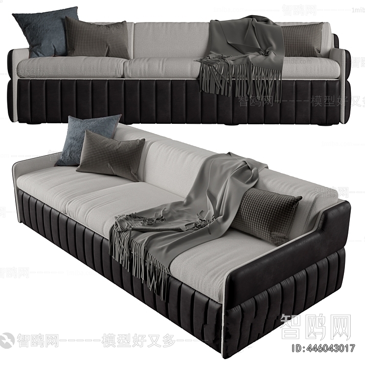 Modern Three-seat Sofa
