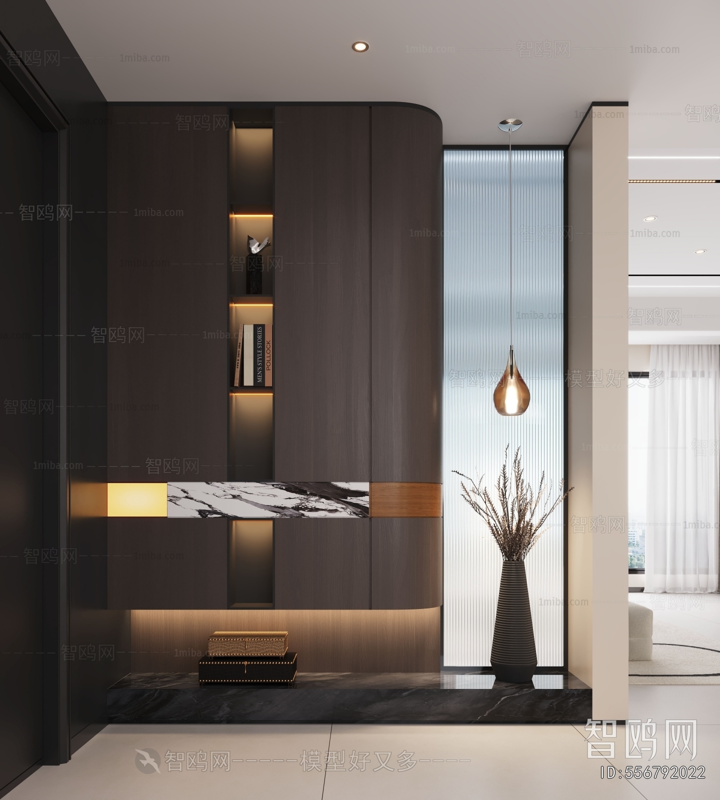 Modern Hallway