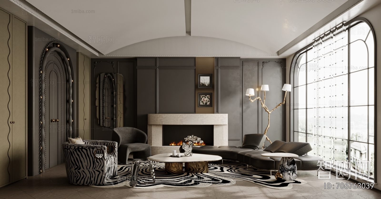 French Style A Living Room