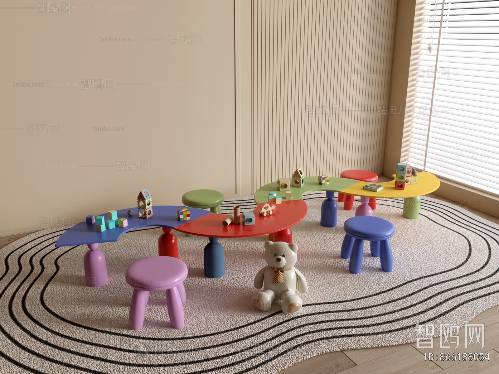 Modern Children's Table/chair
