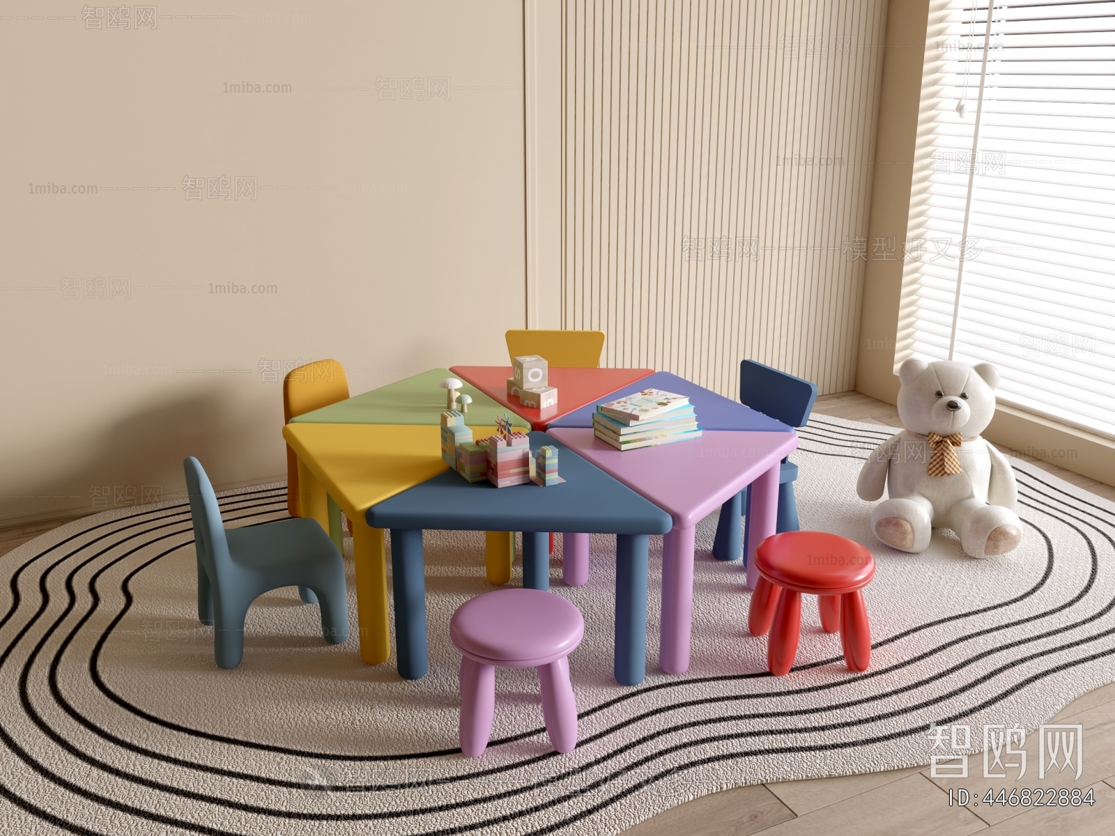 Modern Children's Table/chair