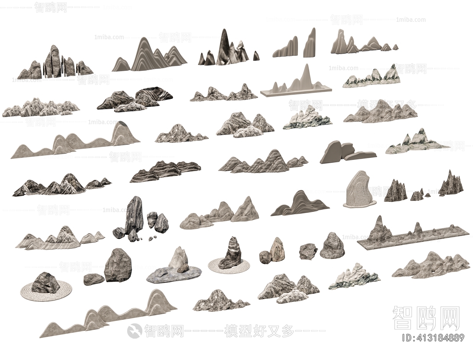 New Chinese Style Stone