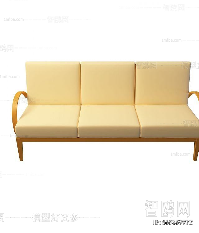 Modern Three-seat Sofa