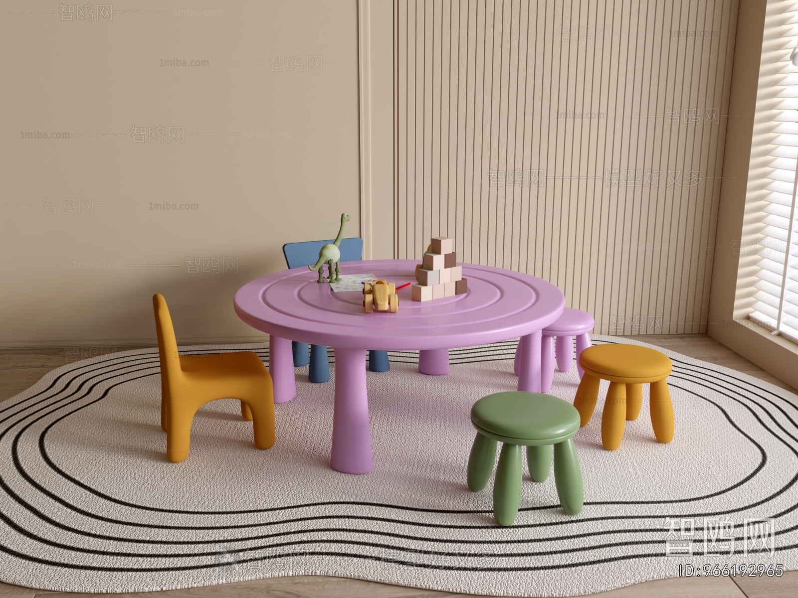 Modern Children's Table/chair