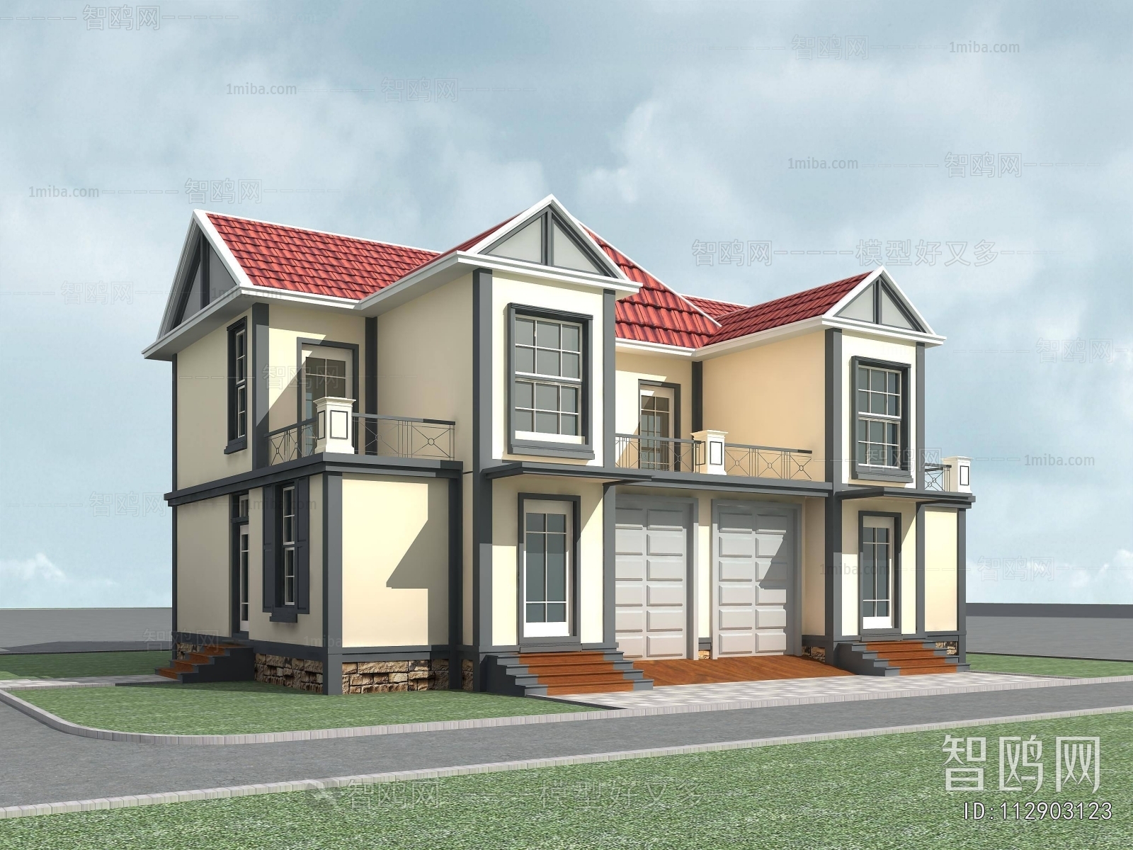 Modern Double Townhouse