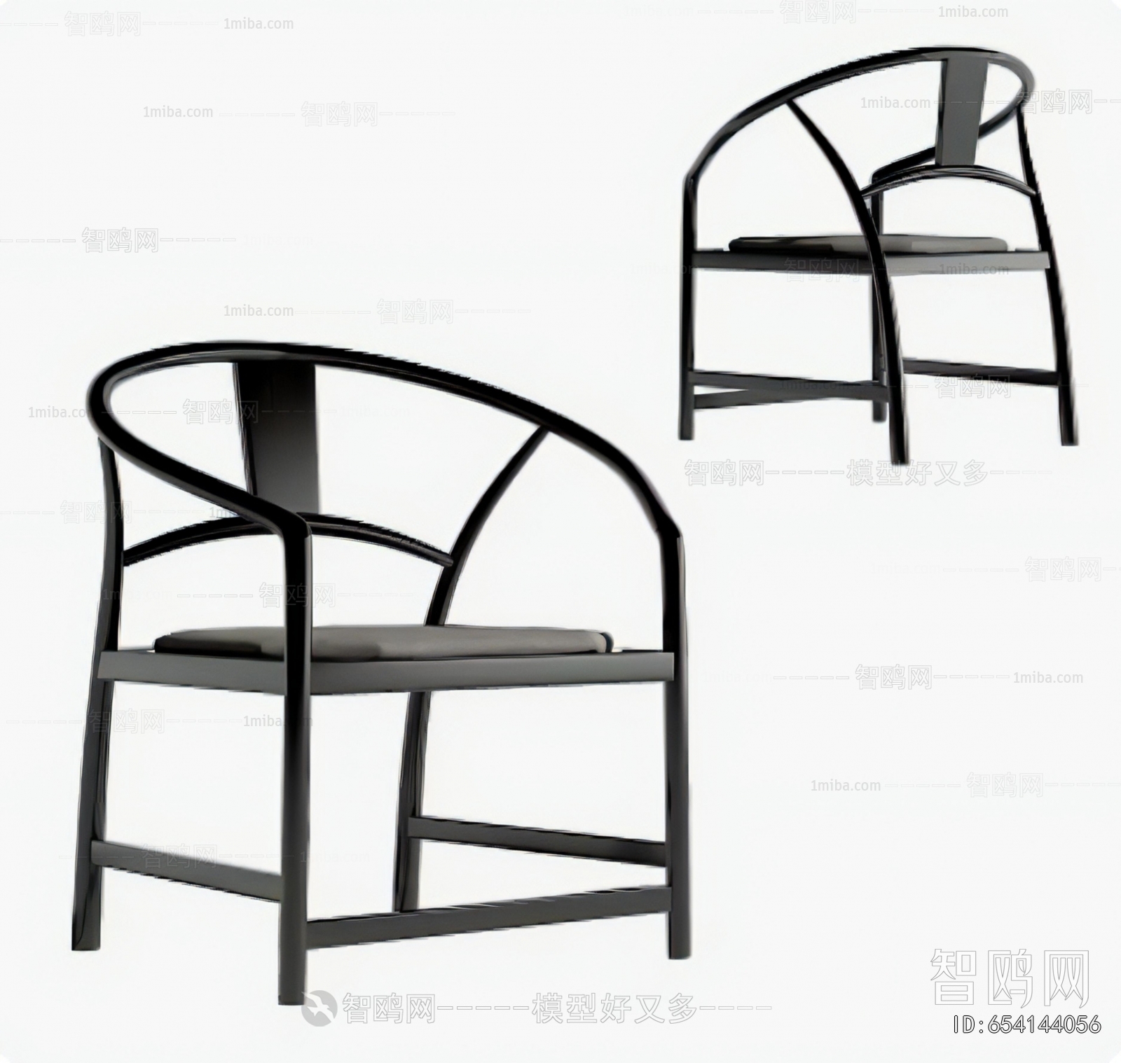 New Chinese Style Lounge Chair