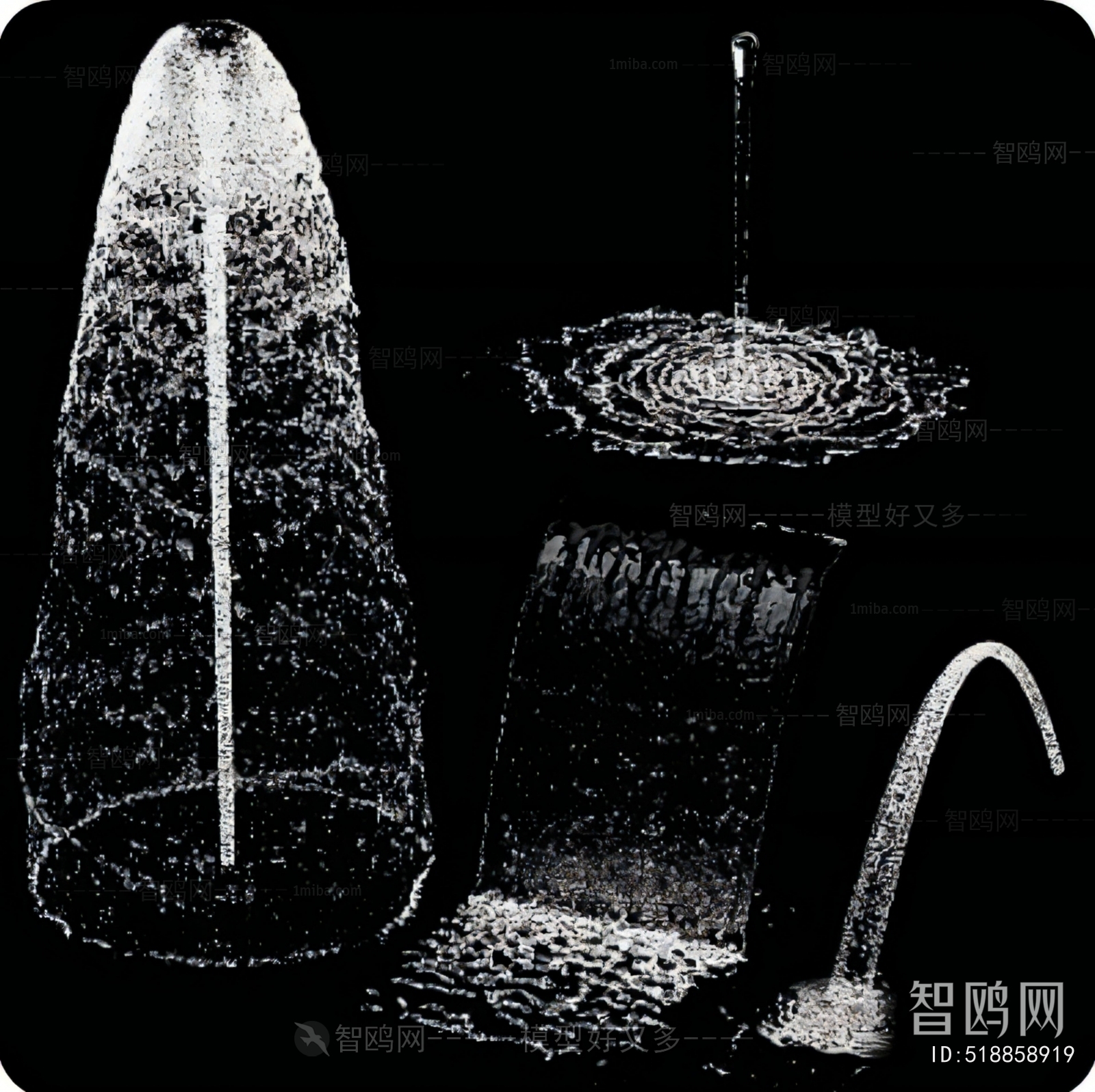 Modern Rockery Waterscape