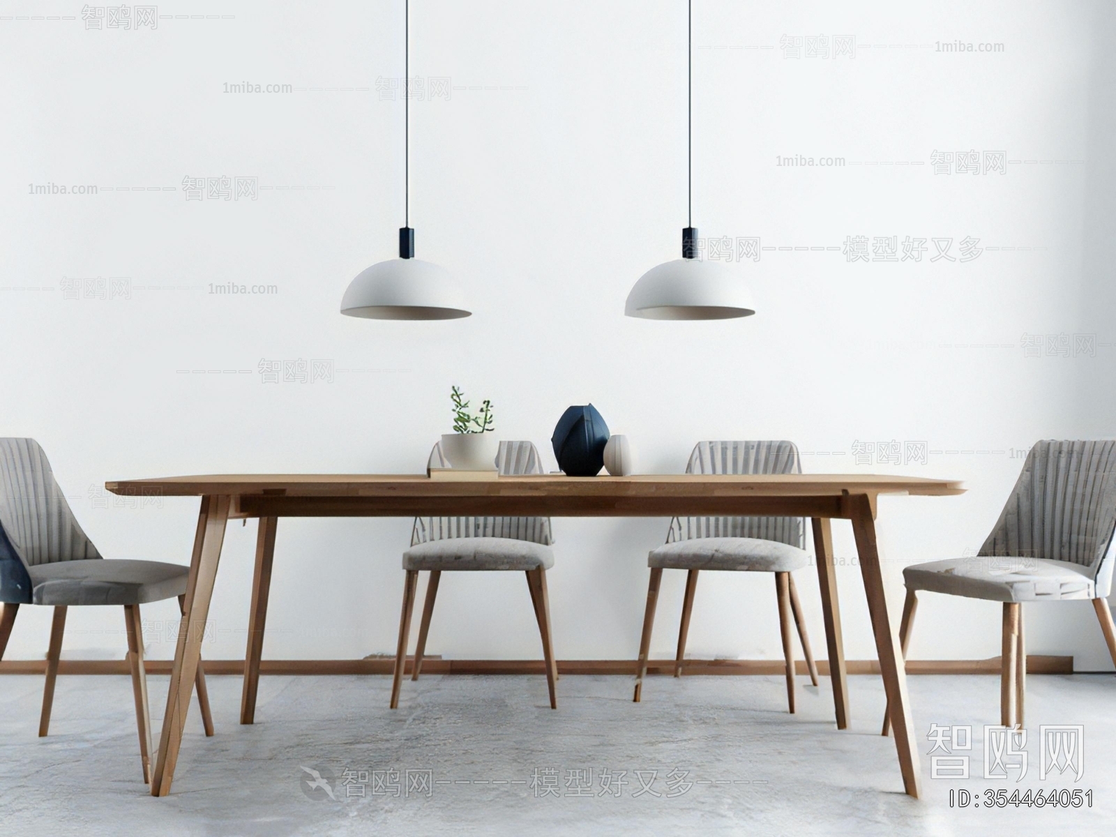 Nordic Style Dining Table And Chairs