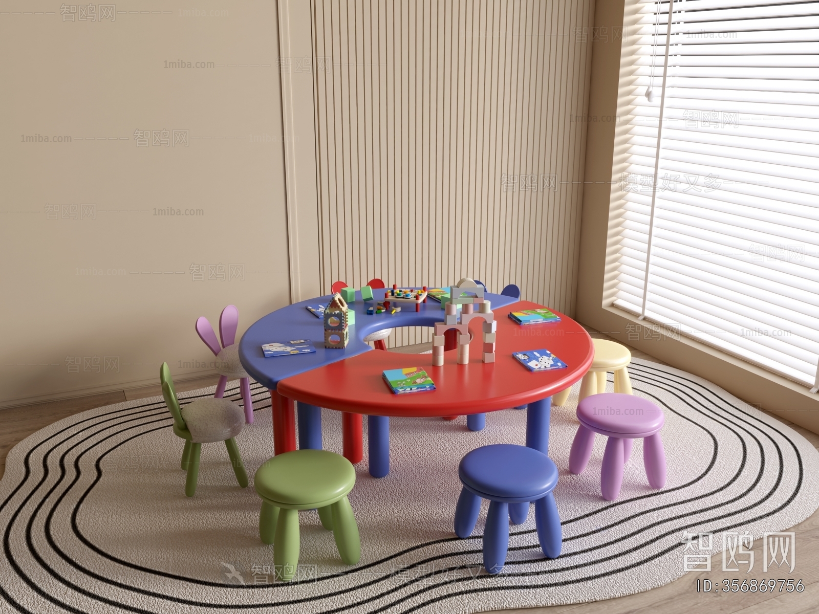 Modern Children's Table/chair