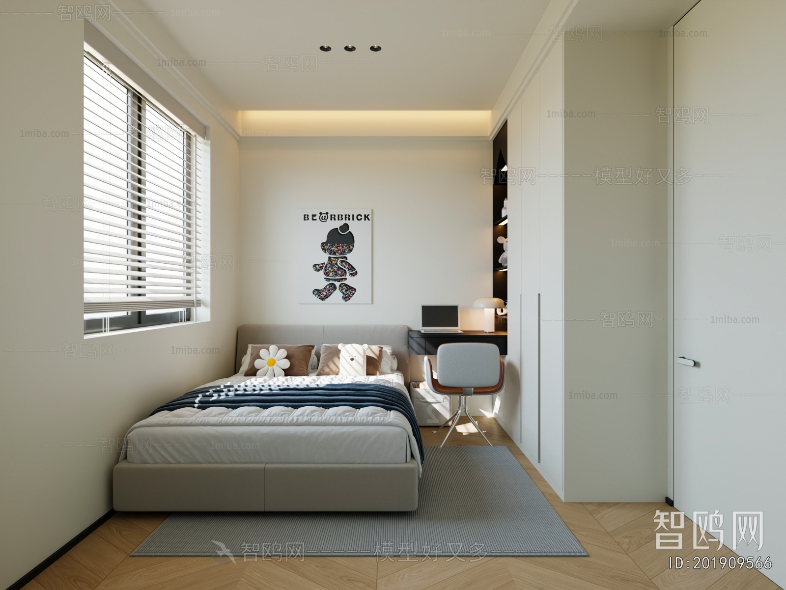 Modern Boy's Room And Son's Room