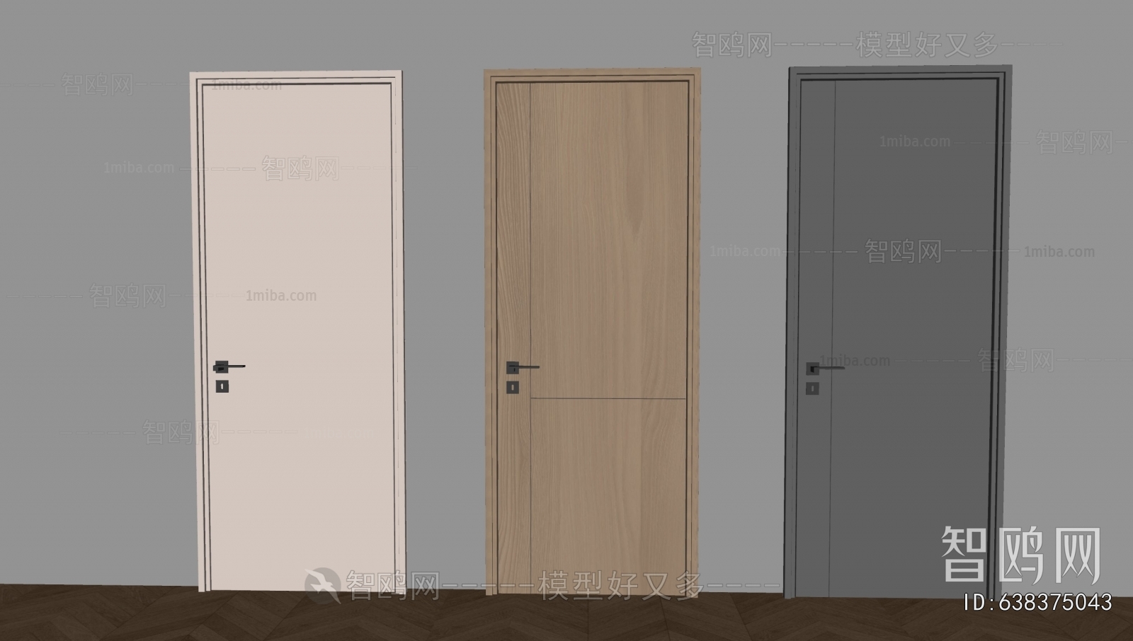 Modern Single Door