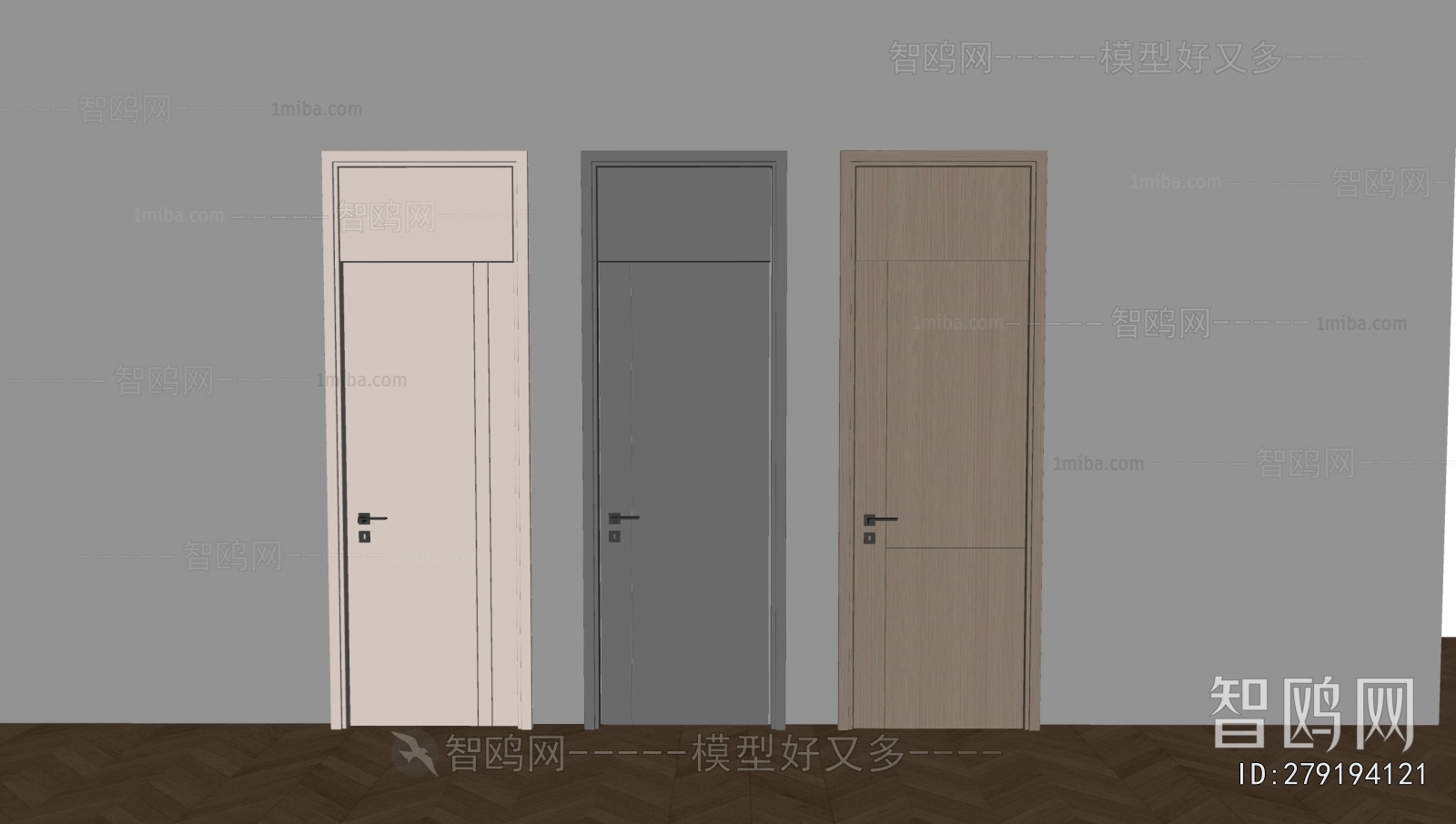 Modern Single Door