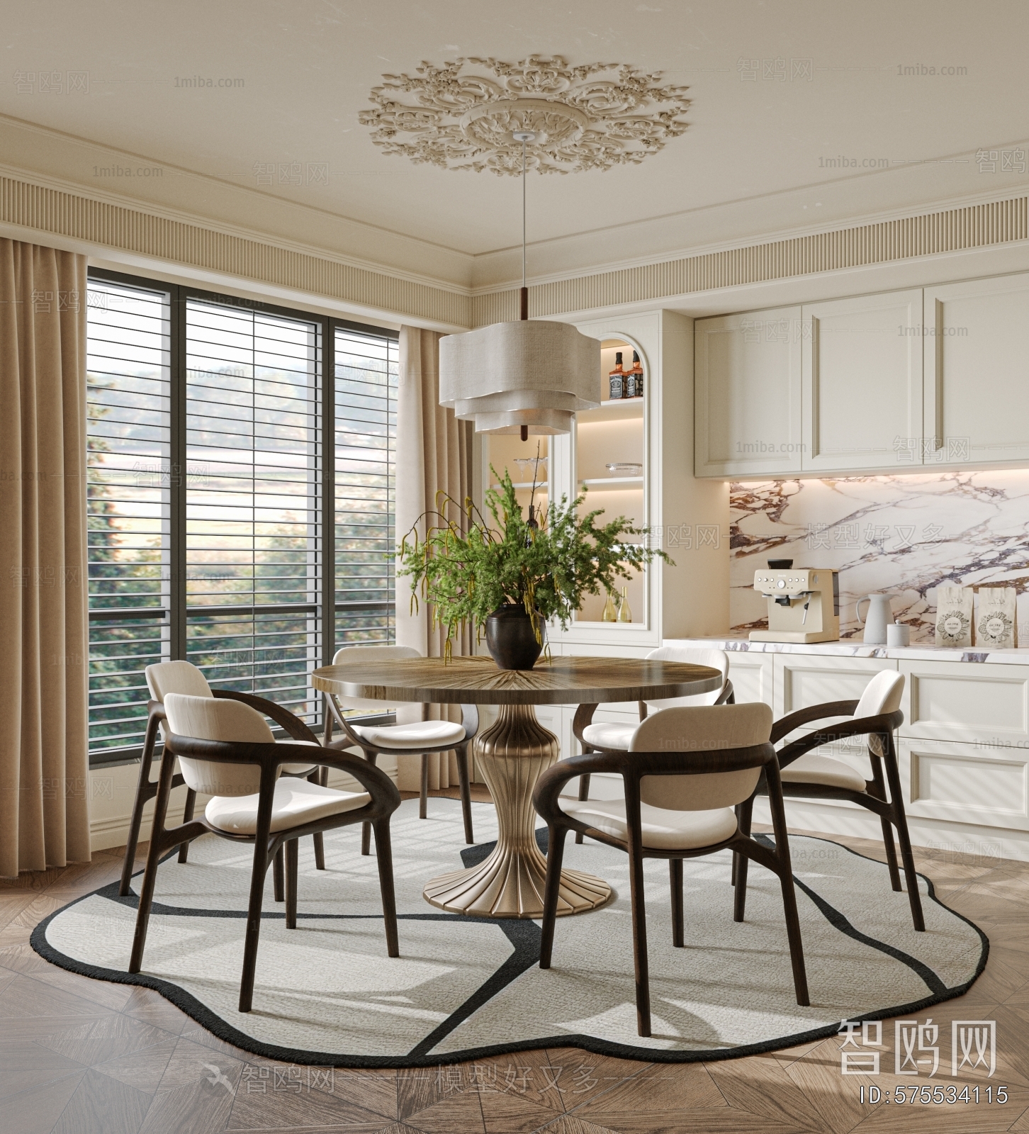 French Style Dining Room