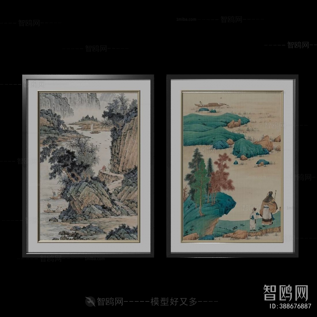 New Chinese Style Painting