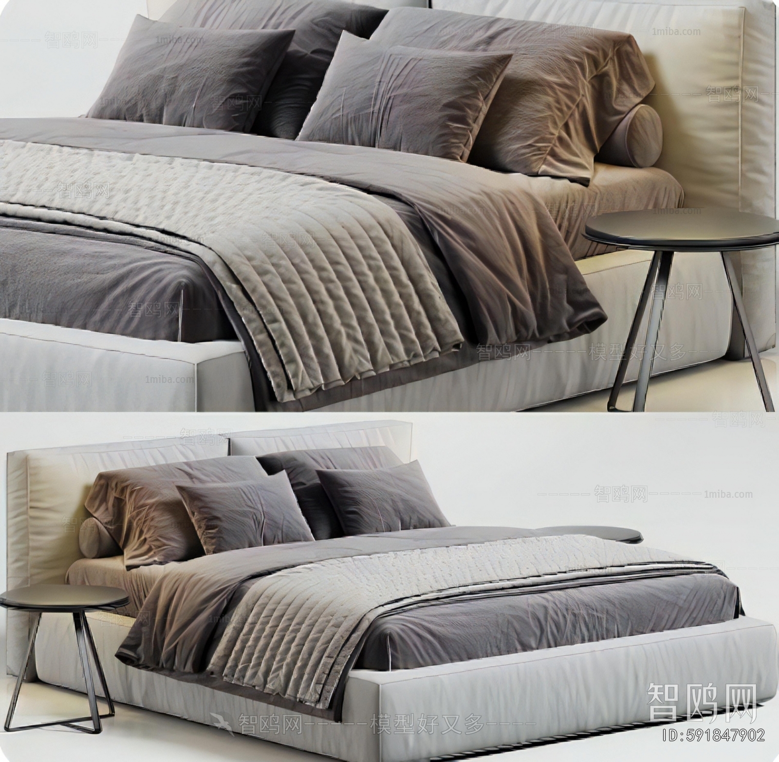Modern Double Bed