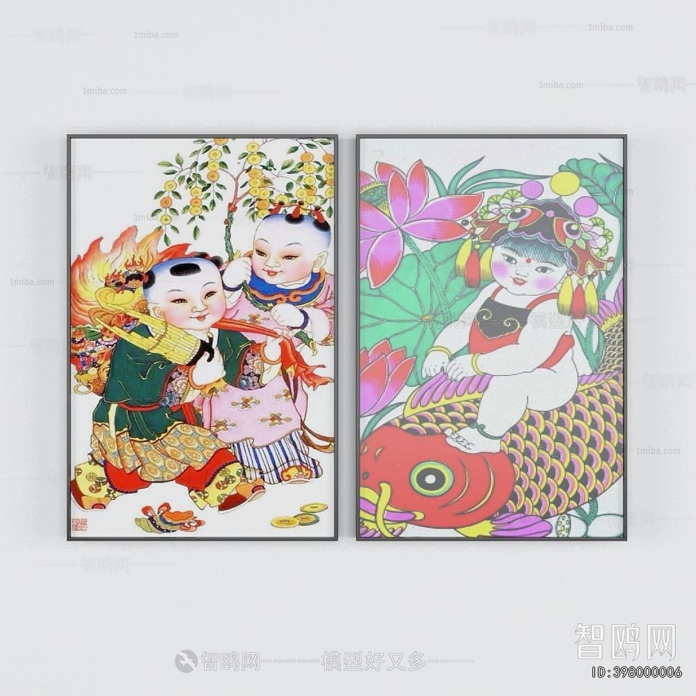 New Chinese Style Painting