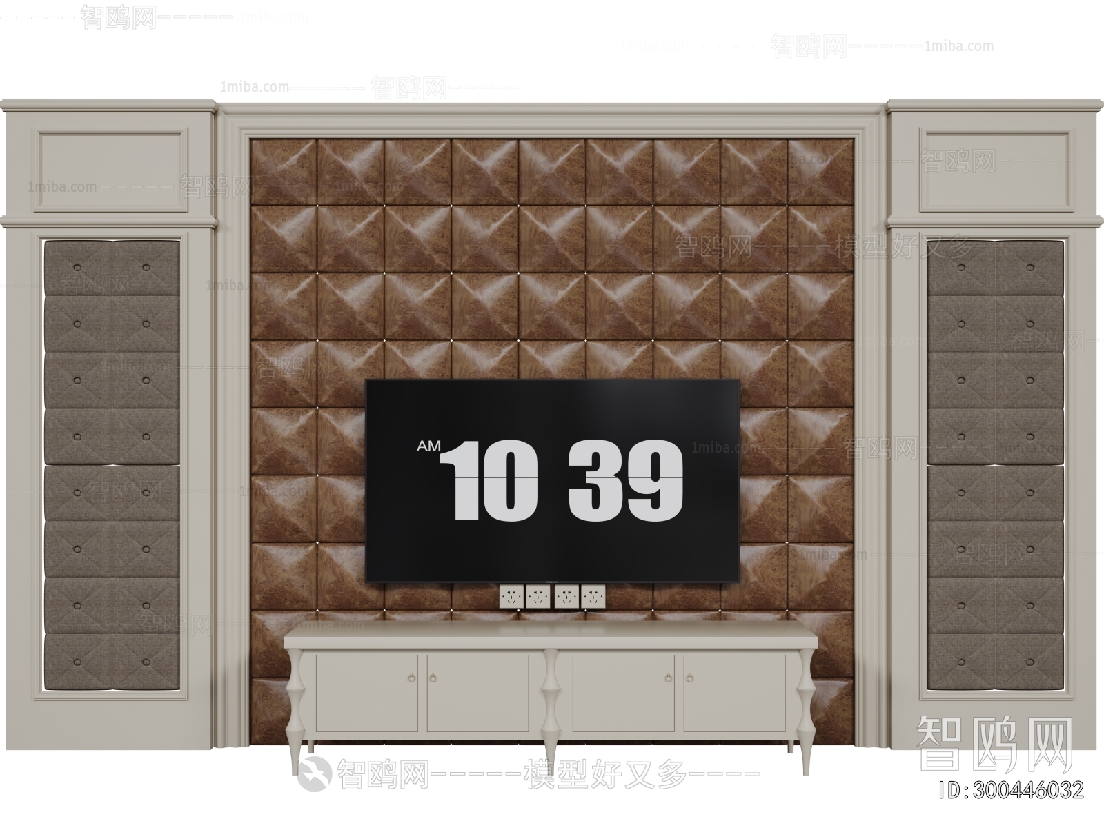 French Style TV Wall