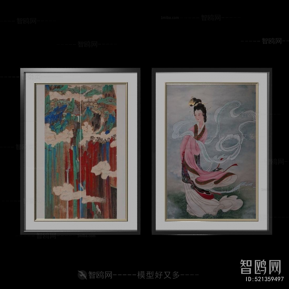 New Chinese Style Painting