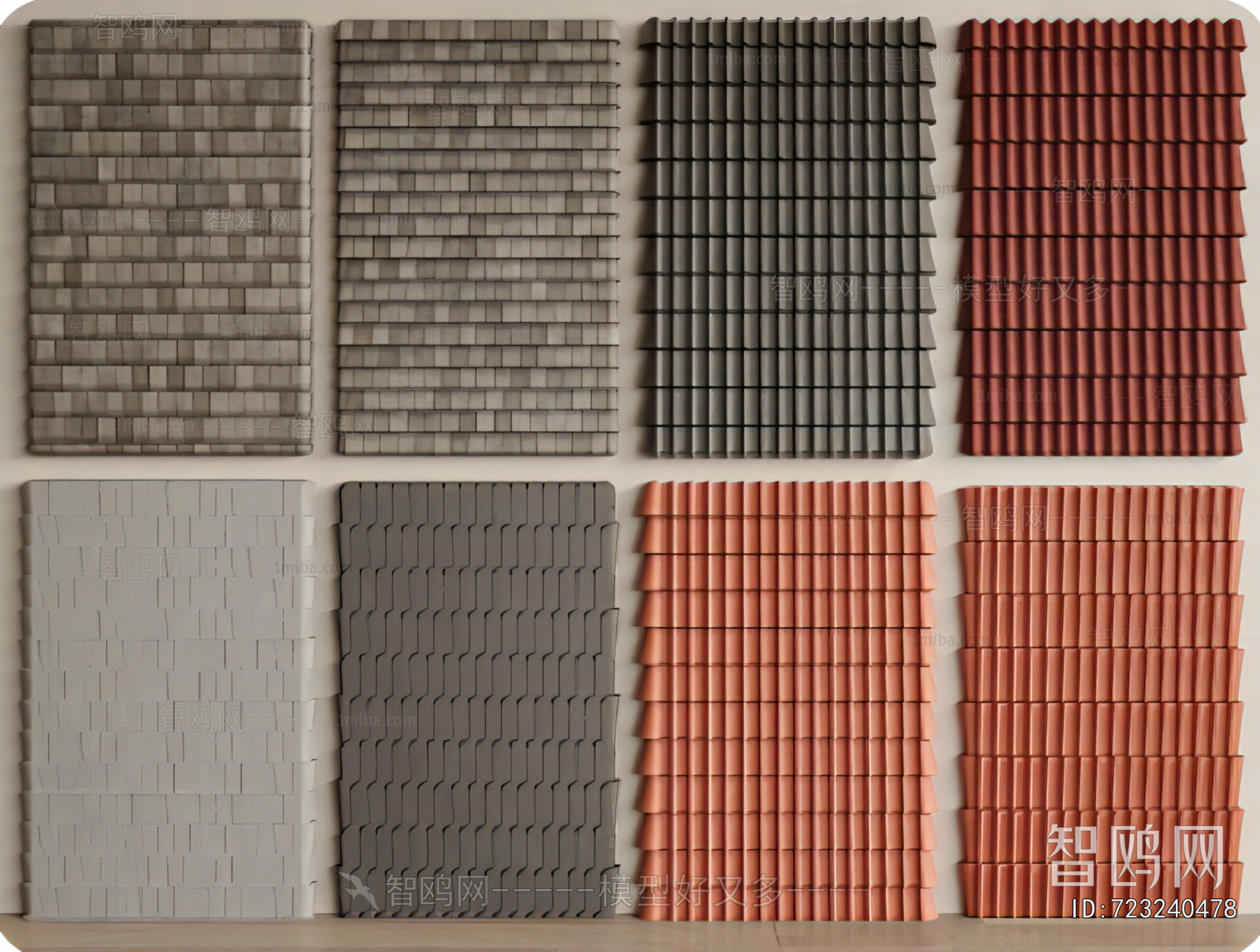 New Chinese Style TV Wall