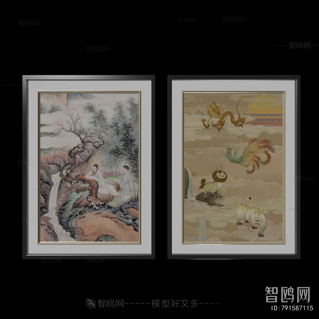 New Chinese Style Painting